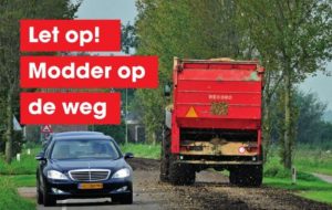 Provincie Zuid-Holland start campagne 'Modder op de weg'