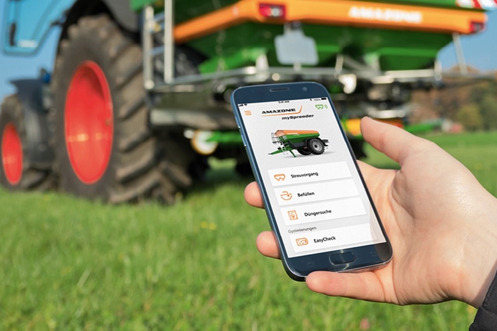 AMAZONE lanceert mySpreader app voor kunstmeststrooiers