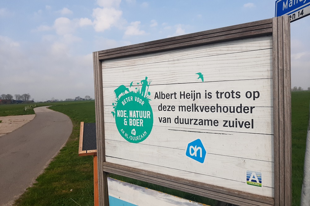 A-ware en Deltamilk werken aan verdere verduurzaming met Albert Heijn