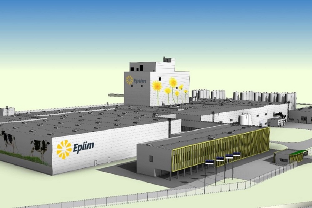 SCE E-Piim, A-Ware en Interfood bouwen modernste zuivelfabriek Estland