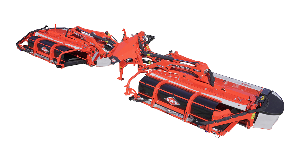 KUHN lanceert de nieuwe triplemaaier met twee afvoerbanden