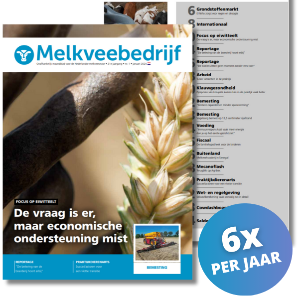 Halfjaar abonnement op vakblad Melkveebedrijf