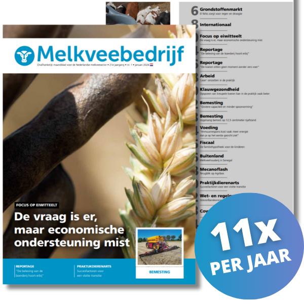 Jaarabonnement op vakblad Melkveebedrijf