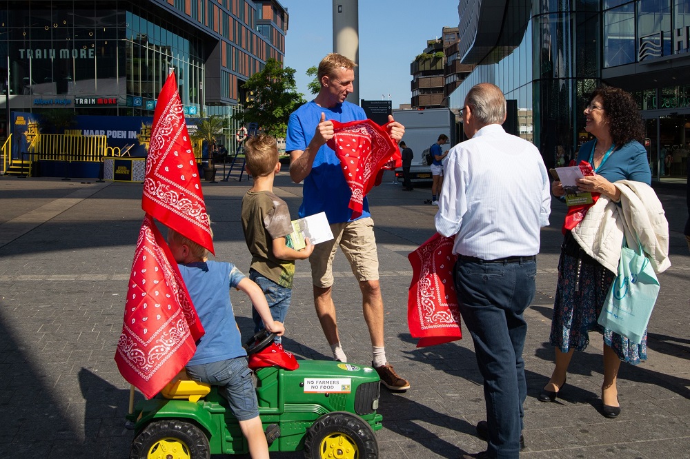 Publieksvriendelijke protestactie op Utrecht Centraal geslaagd