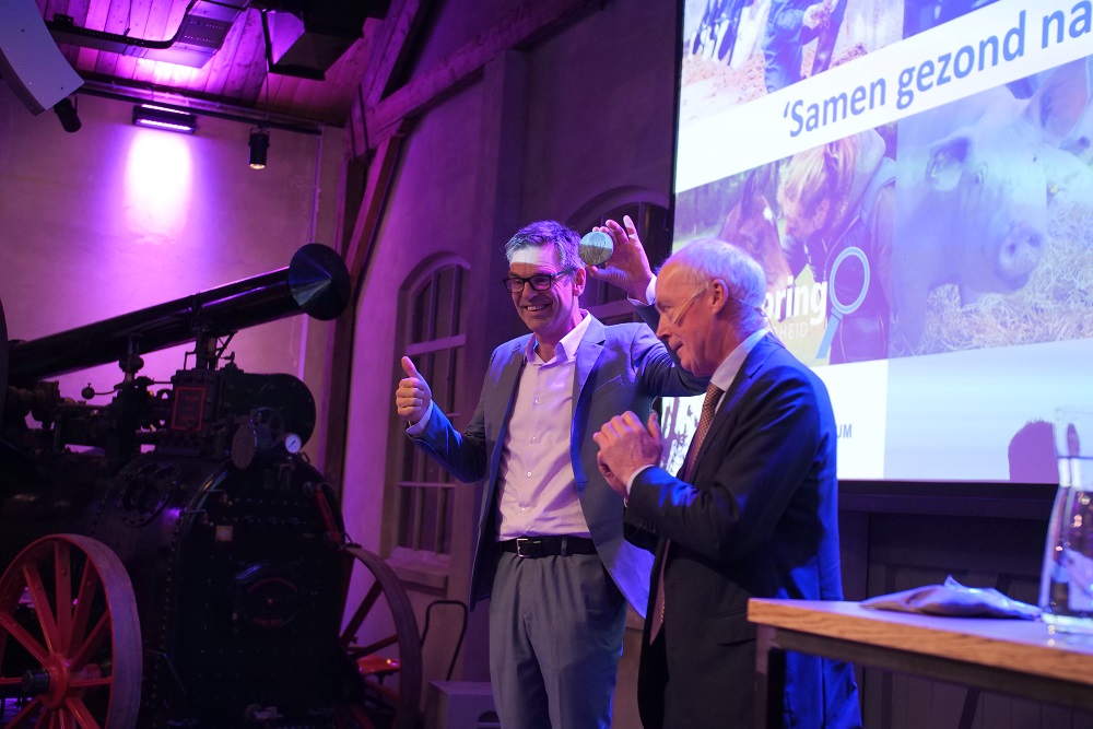 Jan Hulsen en Joep Driessen winnaars Anne Veenbaas-penning