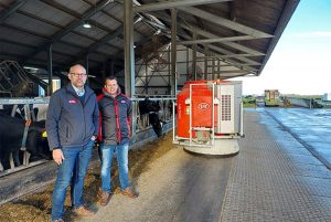 Aeres Hogeschool en Lely starten onderzoek met de Lely Vector