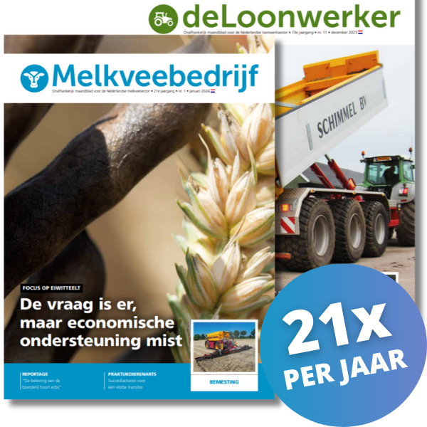 Combinatie abonnement Melkveebedrijf en de Loonwerker