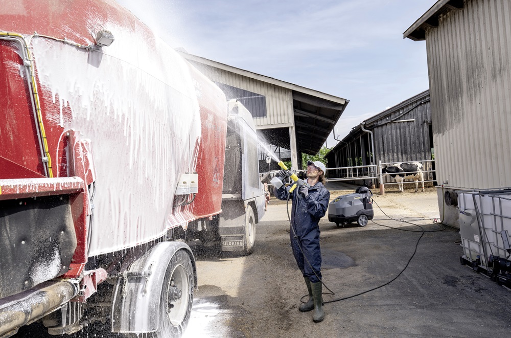 Kärcher legt focus op ergonomie en eenvoud bij de ontwikkeling van de nieuwe warmwater hogedrukreinigers uit de midden- en superklasse