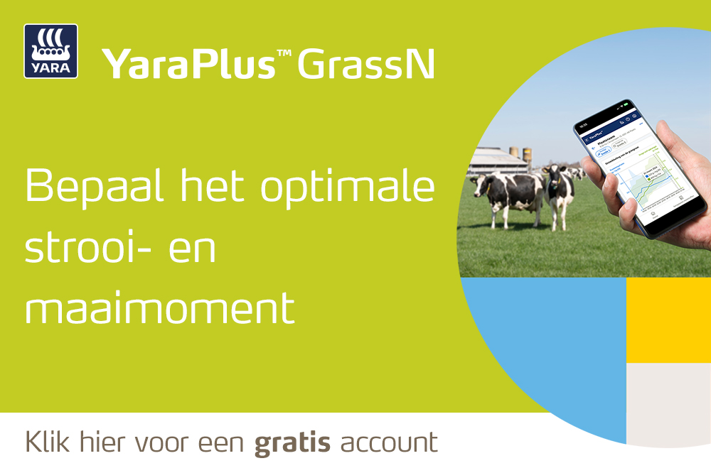 Bepaal samen met YaraPlus GrassN uw optimale bemesting