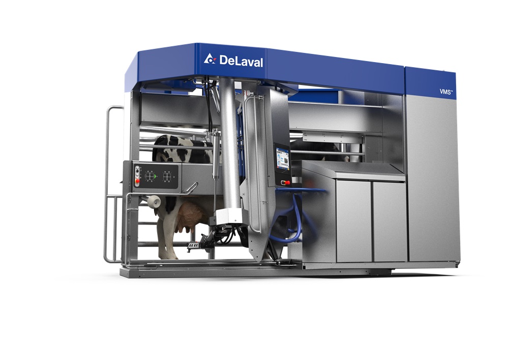 DeLaval presenteert vernieuwde VMS V300 melkrobot