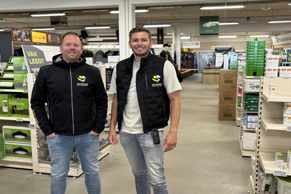 Kees Freije en Bram Stuive van BTN de Haas