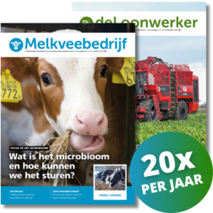 Coverbeeld van Melkveebedrijf editie 9 en De Loonwerker editie 10 2025