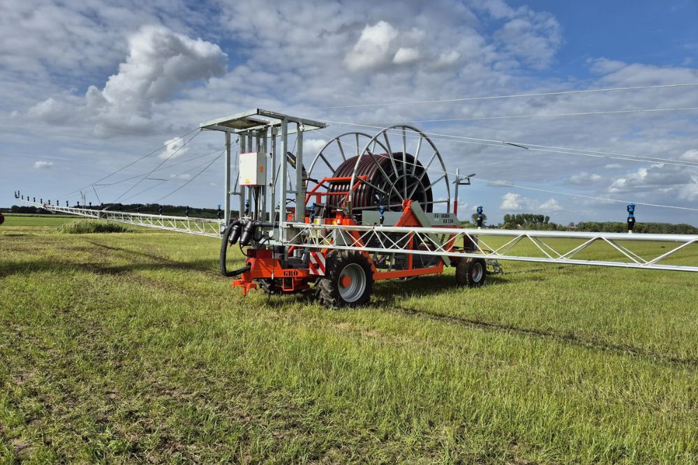 Landbouwbedrijf Van Eert ontwikkelt eigen beregeningssysteem