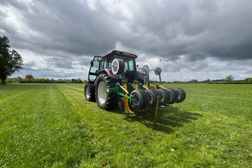 Smartdrip verfijnt systeem voor fertigatie in grasland 
